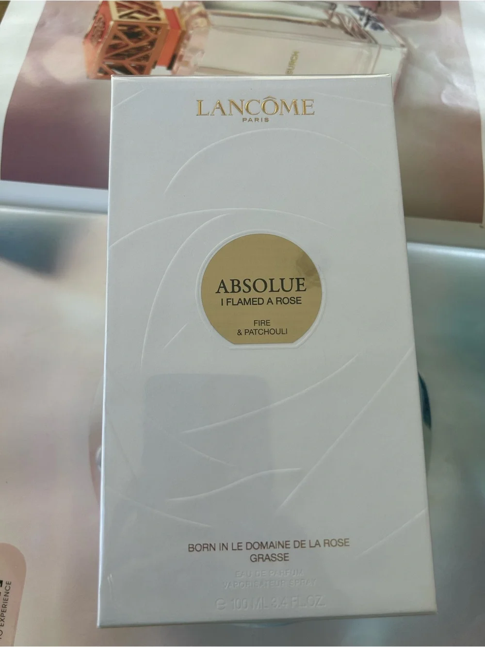 Lancôme Absolue I Flamed A Rose Body treatment new sealed 3.4 oz /100ml new